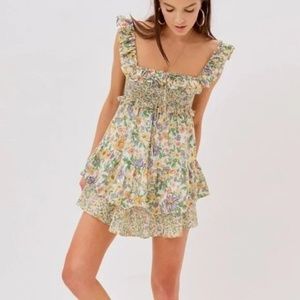 For Love and Lemons Riley Mini Dress  size S
